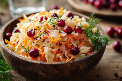 Квашу капусту с медом и тмином. Получается кисло-сладкая, хрустящая &mdash; можно в пост и не только