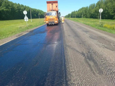 В Татарстане по нацпроекту отремонтируют 1,4 км дороги Чистополь &mdash; Нижнекамск