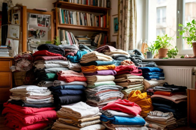 Итальянка с синдромом Плюшкина погибла под рухнувшими на нее пакетами и коробками