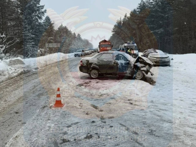 Обгон стал фатальным: в Альметьевском районе в ДТП погиб человек, пострадал ребенок