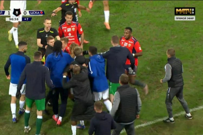 После победы &laquo;Балтики&raquo; над ЦСКА произошла массовая драка с&nbsp;участием главных тренеров