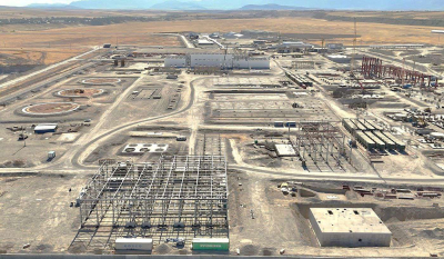 Первая газовая турбина доставлена на стройплощадку в Туркестанской области