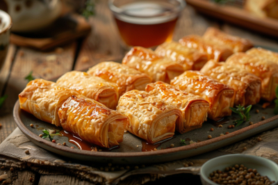 Фило, которое все боятся, а зря &mdash; хрустящие рулетики в сиропе, как из восточной сказки