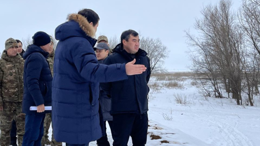 Глава МЧС РК проверил готовность Западно-Казахстанской области к паводкам
