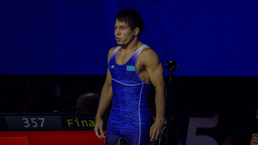 Борец Рахат Калжан завоевал бронзу на чемпионате Азии в Иордании