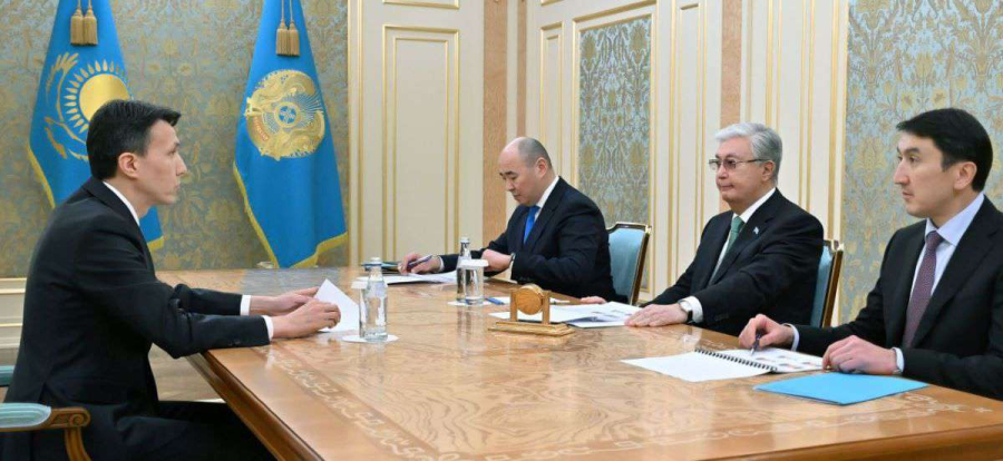 Глава государства принял председателя правления АО «НАК «Казатомпром»