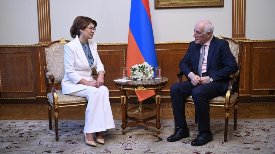 Президент Армении и министр культуры Казахстана обсудили развитие культурных связей